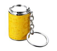 Versatile Currency Keyring - Microscopic Change Storage, Spherical Metal Pouch,Metal Storage Component | Aesthetic Purse Attachment, Excursion Backpacking Shopping Systematic Currency Organizer