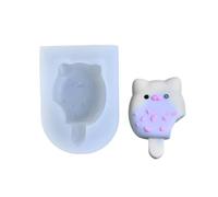 Versatile Dessert Moulds Cartoon Ice Cream Shaped Craft Molds Silicone for Making Chocolate Candy Cakes