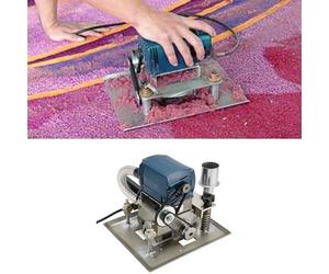 Versatile Electric Carpet Planer and Trimmer, 500w Portable Flat Shearing Machine with 3-Inch Blade, 15,000 Rpm for Fast Pile Removal, Adjustable Height for Carpets, Rugs