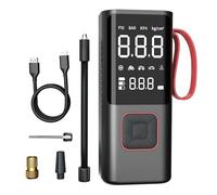Versatile Electric Pumps With Digital Display & LED Lighting Travel Friendly Air Pumps Upgrades For Car Tires Bicycles Portable Air Compressor