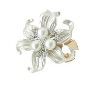 Versatile Elegant Flower Shape Cufflinks | Cufflinks for Shirt Decoration | For Formal and Festive Occasions, Weddings, Casual Parties, Se référer au descriptif, refer to the description, No gem