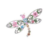 Versatile Fashion Brooch Dragonflies Design Suitable for Various Attire Adds Unique Elegances to Your Ensembles Bright Dragonflies Pin