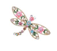 Versatile fashion brooch dragonfly design is suitable for a variety of outfits and adds unique elegance to your ensemble Fashion pin brooch, フリーサイズ