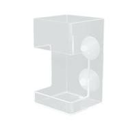 Versatile Feeding Device For Fish Transparent Adjusts Height Compact Size For Pet Owners And Fish Enthusiasts