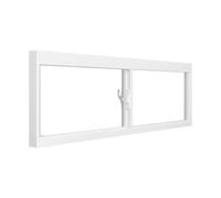 Versatile Flush Mount Window with Tempered Glass for Playhouses Sheds and Garden StructuresIdeal for Enhancing Natural Light and Aesthetic Appeal