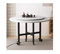 Versatile Folding Dining Table for SmalsHome Use 100cm White Table for Dining Room & Kitchen Compact Design for Easy