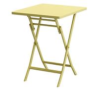 Versatile Folding Patio Table Round Square Bistro & Coffee Table for Outdoor Indoor Use Ideal for Garden Home Café Dining & Entertaining 55x55x72cm