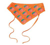Versatile Hair Kerchief Heart Hairband Lady Turban Women Head Wrap Hair Accessories Crocheted Hairbands Head Scarf Knitted Headband For Women