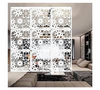 Versatile Hanging Room Divider Panels - Elegant PVC Decorative Screens for Home & Office - 29cm x 29cm (1-100 Pcs)(23Pcs)