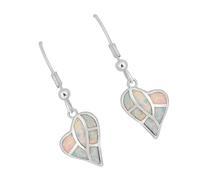 Versatile Heart Shaped Dangle Earrings Stylish Party Wear Accessory For Girls And Mature Ladies Valentines Day Gift Vintage Earrings