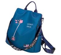 Versatile High Capacity Shoulder Bag For Daily Commute And Outdoor Activities School Bag Backpack Embroidery Detail Fashion Schoolbag