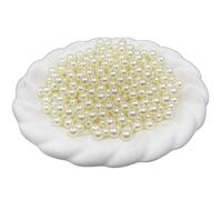 Versatile Holeless Resin Pearls 7 Diameter Choices 5mm 6mm 8mm 10mm 12mm 14mm 16mm Crafting Party Supplies Wedding Decoration Pearls