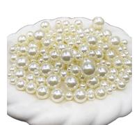 Versatile Holeless Resin Pearls 7 Diameter Choices 5mm 6mm 8mm 10mm 12mm 14mm 16mm Crafting Party Supplies Wedding Decoration Pearls