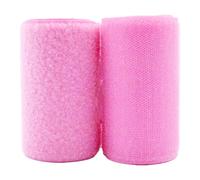 Versatile Hook and Loop Tape， 100mm Wide Hook and Loop Tape Sew On, Heavy Duty Red Sewing Non Adhesive Strips(Roze,100MM x 1Yards)