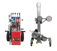 Versatile Hydraulic Wire Saw Cutter with Diamond Rope - Effective for Quarry Stone Extraction, Concrete Wall Cutting, and Dismantling of Large Civil Structures