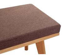 Versatile Indoor/Outdoor Bench Cushion - 120cm/150cm/100cm/90cm x 40cm/35cm/30cm - Non-Slip Seat Pad for Bay Windows, Garden Patio, Long Chairs, Swings & Porch Furniture(Coffee,180x30x3cm)