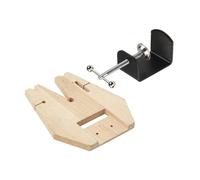 Versatile Jewelry Display Clamp Adjustable Width Bench Pin Tabletop Holder for Jewelers and Photographers Tabletop Holder