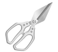 Versatile Kitchen Scissors - 11 x 25 cm | Heavy Duty Stainless Steel Scissors for Kitchen, Meat, Poultry, Bones, Paper, Salad and Food | Ergonomic Handle for Kitchen