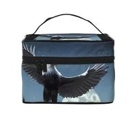 Versatile LargeEagle Under The Stars Cosmetic Bag: Water-Resistant Toiletry Organizer for Women Men â€“ Ideal for Gym Workouts, Vacations, and Business Trips