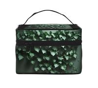 Versatile LargeGreen Creeper Cosmetic Bag: Water-Resistant Toiletry Organizer for Women Men â€“ Ideal for Gym Workouts, Vacations, and Business Trips