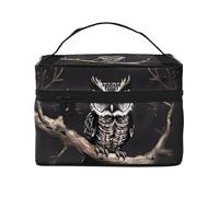 Versatile LargeLate Night Owl Cosmetic Bag: Water-Resistant Toiletry Organizer for Women Men â€“ Ideal for Gym Workouts, Vacations, and Business Trips