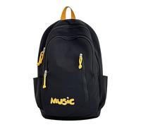 Versatile Light Backpack For Boys And Girls Junior High School College Students Retro Travel Backpack Toddler Backpack with Leash Animal (Black, One Size)