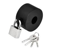 Versatile Locking Device for Door Handles & Faucets Office & Homes Security with/Without Padlock Stainless Door Handle Faucet Cover Case Child Proof Cover Case Eviction Rental