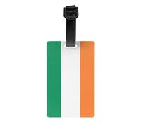 Versatile Luggage Tag PVC Light Durable Exquisite Irish Flag Print for Quickly Find Your Luggage