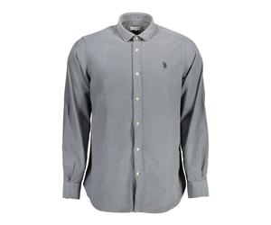 Versatile Men's Shirt - Blue, Various Sizes, male, U.S. Polo Assn., Casual Shirts, Gray, 2XL, Shirts 2XL