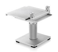Versatile Microscope Slide Stage with Vertical Stand - X-Y Gliding Table, 40mm Travel for Macro/Micro Photography & Examination, for Labs & Educators