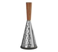 Versatile Modern Retro Round Grater, Round Design Stainless Steel Grater For Cooking, Durable Cheese Grater Premier Housewares Brown One Size