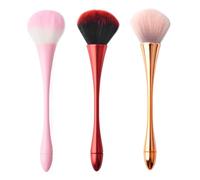 Versatile Nail Dust Brush for Nail Art Powder Cleaning Brush and Makeup Brush Set Perfect for Removing Nail Dust and for Applying Blush and Powder Suitable