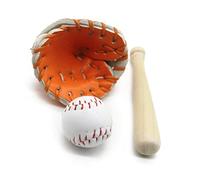 Versatile Newborn Props for Studio or Home Photoshoots, 3-Piece Set Baseball Bat and Glove Kit for Creativity Shots Newborn Photography Props