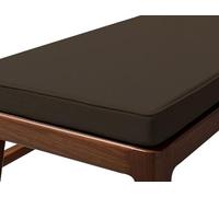 Versatile Non-Slip Indoor/Outdoor Bench Cush - 2/3/4 Seater 120cm/150cm/100cm x 40cm/50cm Perfect for Bay Garden Patio Swings & Porch Fur (Brown 180x50x5cm)