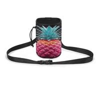 Versatile Pet Training Package, Colored Pineapple Print Lightweight Dog Training Pouch Portable Pet Accessories Ideal for Dog Walking