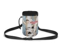 Versatile Pet Training Package, Love Birch Tree Print Lightweight Dog Training Pouch Portable Pet Accessories Ideal for Dog Walking