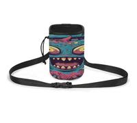 Versatile Pet Training Package, Love Music Monster Print Lightweight Dog Training Pouch Portable Pet Accessories Ideal for Dog Walking