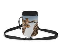 Versatile Pet Training Package, Necks of Giraffe Print Lightweight Dog Training Pouch Portable Pet Accessories Ideal for Dog Walking