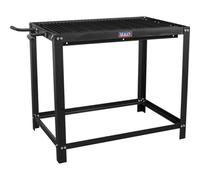 Plasma Cutting Table Workbench - Mild Steel - 113kg Capacity - Replaceable Slats