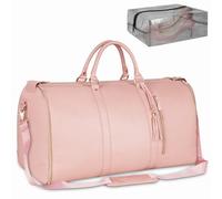 Versatile PU Leather Travel Garment Bag