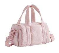 Versatile Quilted Shoulder With Removable Strap - Compact Gym And Crossbody For Perfect For Everyday And Travel Use - Lightweight And Stylish Handbag Design (One Size)
