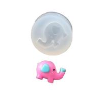 Versatile Resin Casting Molds Moulds Elephant Shaped Silicone Mold for Home Crafting Workshops Cute Resin Phone Case Accessory Mold