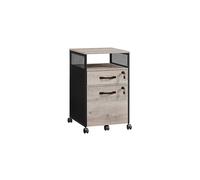 Versatile Rolling Cabinet with Lockable Drawers & Wheels