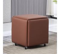 Versatile Rolling Stool with Swivel Wheels and Adjustable Footrest - Stackable Design for Easy Storage Perfect for Home Office or Workshop Use.