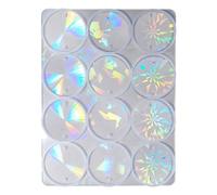 Versatile Round Pendant Mold Silicone Casting Wind Decorations Molds Circular Pendant Making Christmas Decor