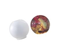 Versatile Round Silicone Mold Suitable for Jewelry Soap Resin Art and Other Creative Works Food Grade Sphere Mold Ideal for Jewelry Resin Casting Soap Creative Works