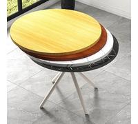 Versatile Round Wood Table Top for Patio & Garden Coffee Dining 16" to 36" Teak Tabletop for Living Room Durable Outdoor Countertop (40cm/15.7in)