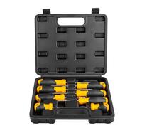 Versatile Screwdriver Slotted/Cross-Head Screwdrivers for Various Screw Size Project Professional Use Non Slip Handle Design Easy and Comfortable
