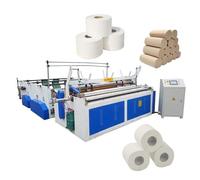 Versatile Semi-Automatic Toilet Paper Machine Line for Customized Roll Dimensions and Efficient Medium-Scale Manufacturing Solutions