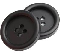 Versatile Sewing and Craft Buttons, 10pcs Resin Buttons Coats Windbreaker Suit Decorative Button Large 4 Holes (S10 21mm)